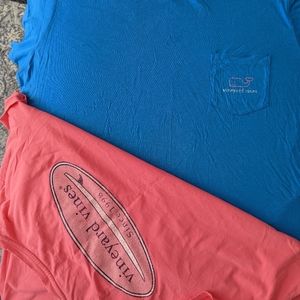 2 Vineyard Vines t-shirts, large